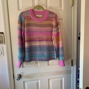 LOFT crew neck pullover. Size L